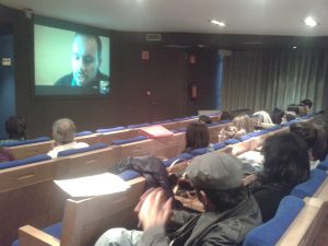 Videoconferencia con Roberto Sánchez