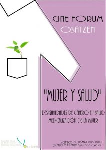 Cartel "Mujer y Salud"